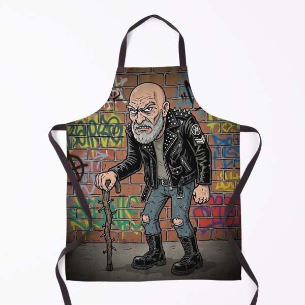 Item preview, Old punk - Cartoon designed and sold by Bigkite.