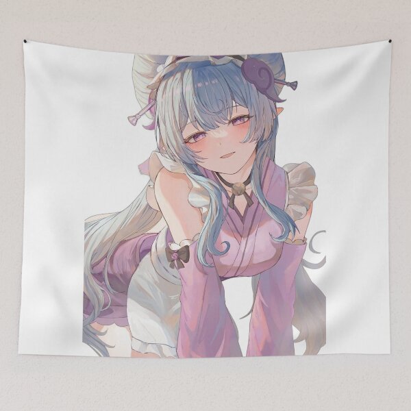 Item preview, Yumemizuki Mizuki Light Blue Hair Genshin Impact designed and sold by KomiArts.