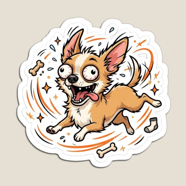 Artikelvorschau, Chihuahua-Zoomies entworfen und verkauft von Safe Haven Pets.