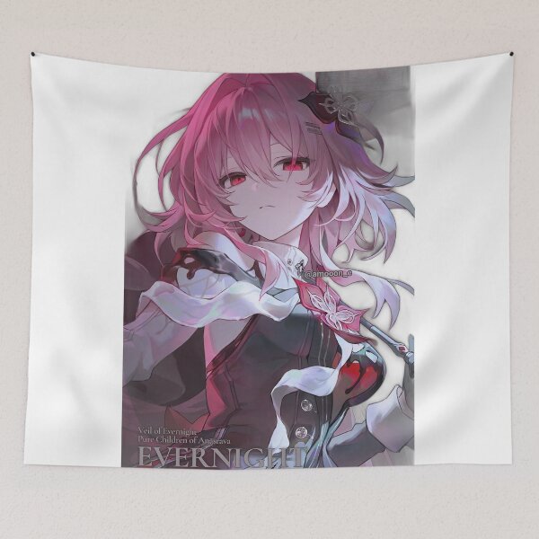 Item preview, Evernight Pink Hair Outfit Honkai Star Rail designed and sold by KomiArts.