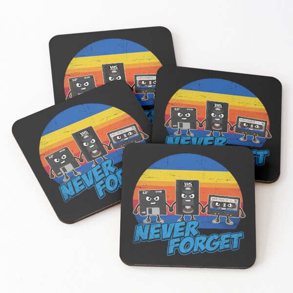 Item preview, Never Forget Retro 80s Media Nostalgia designed and sold by TshirtsOnline-.