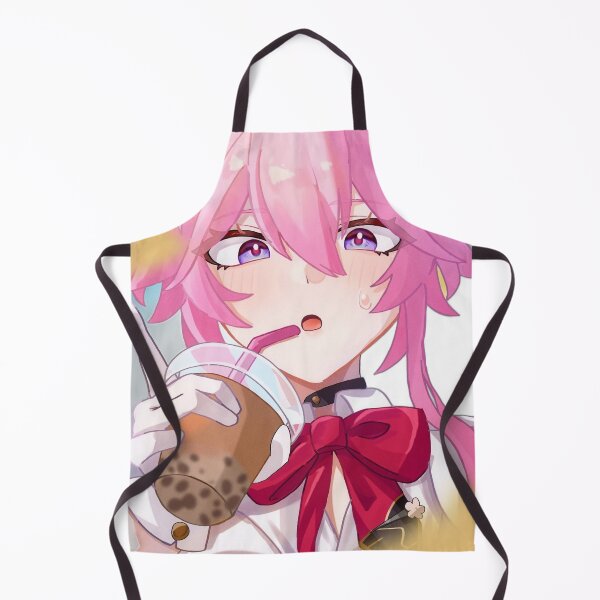 Item preview, Evanescia Drinking Boba Tea Honkai Star Rail designed and sold by KomiArts.