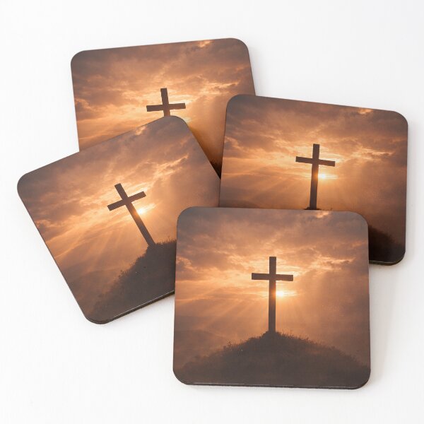 Item preview, Cross on the Mountain designed and sold by Piece Together Faith.