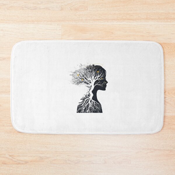 Item preview, The Mind's Wilderness – Minimalist Tree of Life Silhouette Art designed and sold by marianka91.