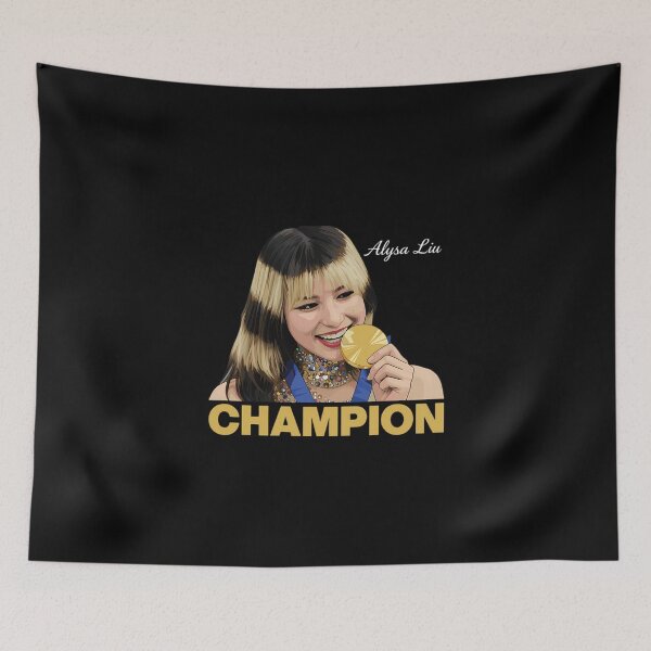 Item preview, Alysa Liu Gold Medal Champions designed and sold by memoryweaverart.