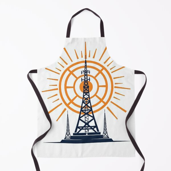 Item preview, Communication Towers Stylized Design T-Shirt - Perfect for Amateur Radio HAM Operator Gift designed and sold by Qubivibe.