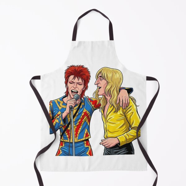 Item preview, David Bowie and Mick Ronson - Cartoon designed and sold by Bigkite.
