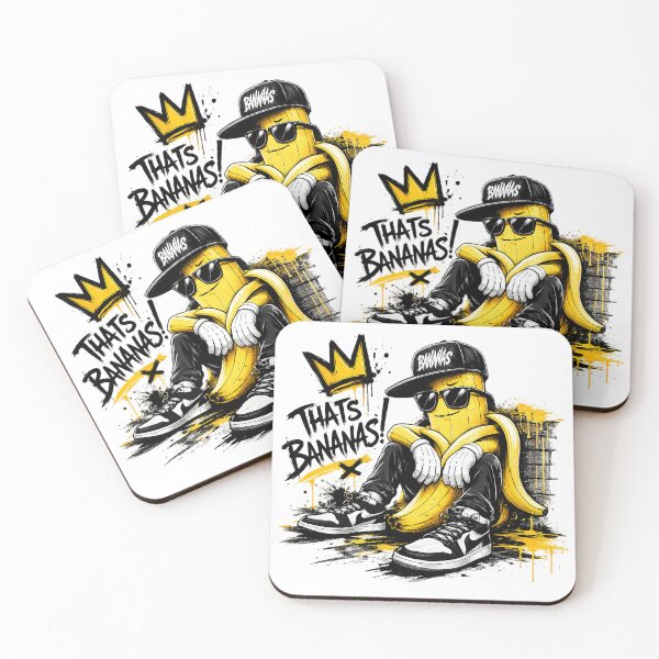 Item preview, That's Bananas! Cool Street Banana Graffiti Urban Art T-Shirt designed and sold by RedPixelPlus.