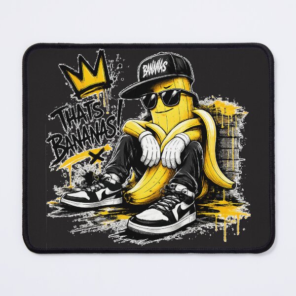 Item preview, That's Bananas! Cool Street Banana Graffiti Urban Art T-Shirt designed and sold by RedPixelPlus.