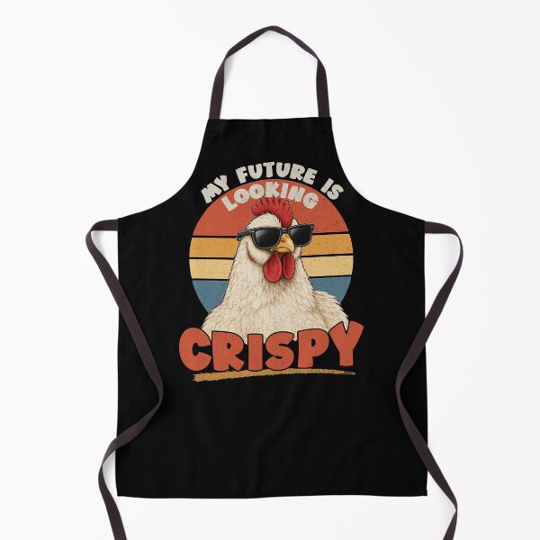 Item preview, Looking Crispy Funny Chicken | Vintage Chicken Humor Graphic designed and sold by 1timelab.