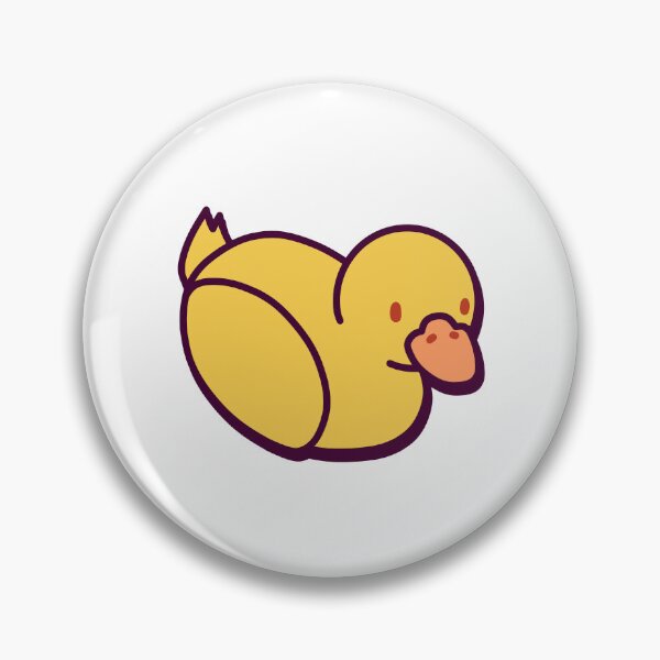 Item preview, Yellow Duckling – Cute Kawaii-Inspired Design designed and sold by dittoon.