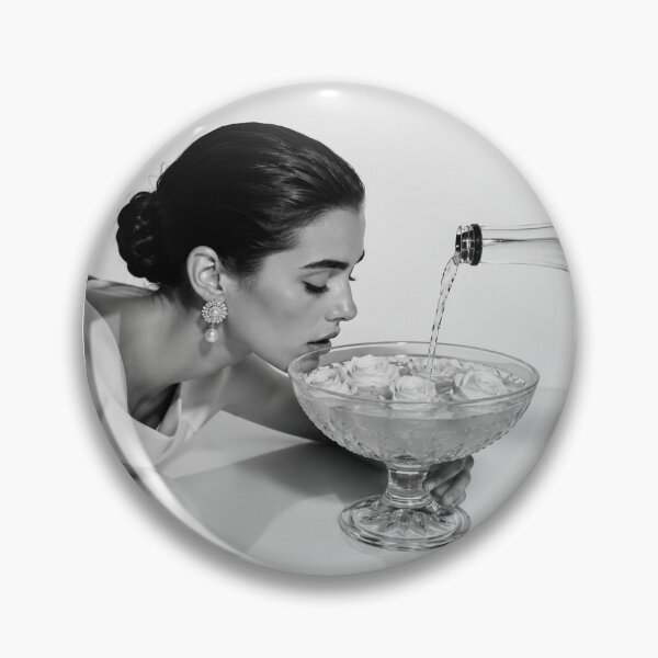 Item preview, Vogue Editorial Rose Ritual – Luxury Minimalist Black and White Art designed and sold by marianka91.
