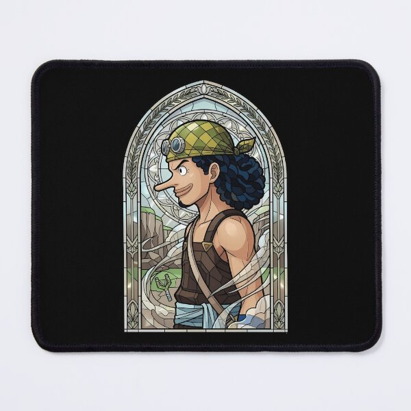 Item preview, Usopp One Piece Canyon Wanderer Stained Glass designed and sold by mildaclairmo.