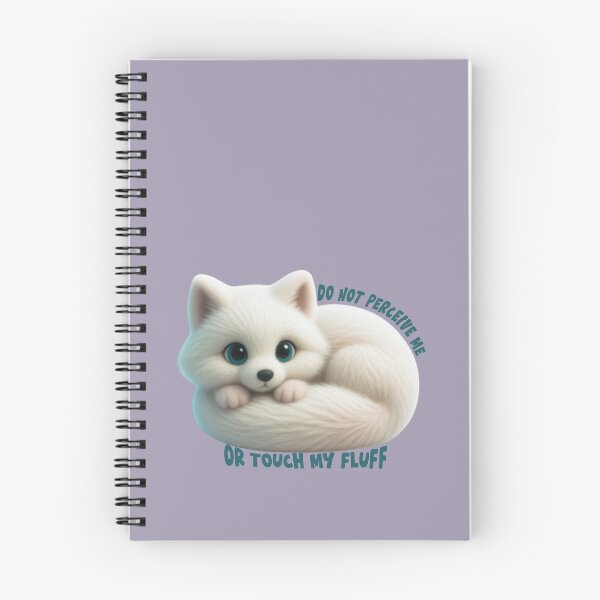 Item preview, Autistic Arctic Fox - Do Not Perceive Me Or Touch My Fluff designed and sold by Feinsicht.