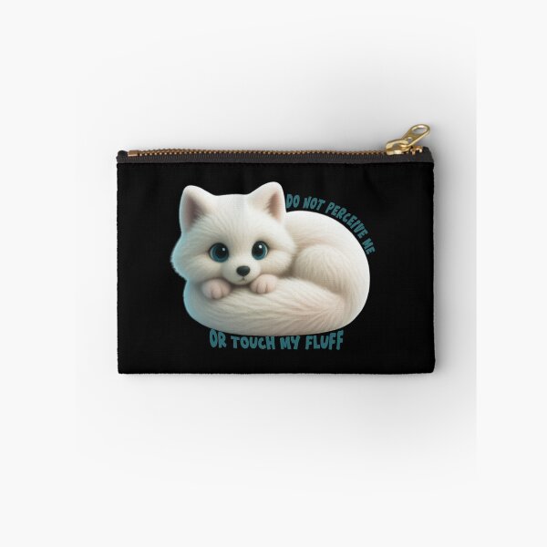 Item preview, Autistic Arctic Fox - Do Not Perceive Me Or Touch My Fluff designed and sold by Feinsicht.