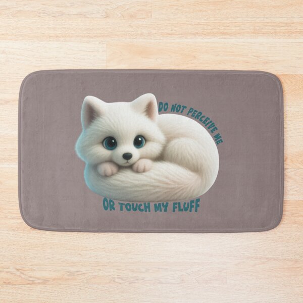 Item preview, Autistic Arctic Fox - Do Not Perceive Me Or Touch My Fluff designed and sold by Feinsicht.
