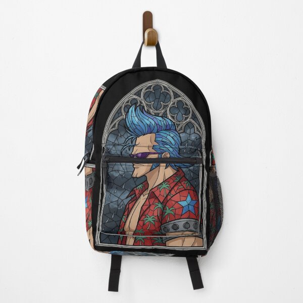 Item preview, Franky One Piece Stormy Tropical Stained Glass designed and sold by mildaclairmo.