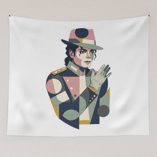 Item preview, Geometric Portrait Fan Art designed and sold by Dhenin Studio.