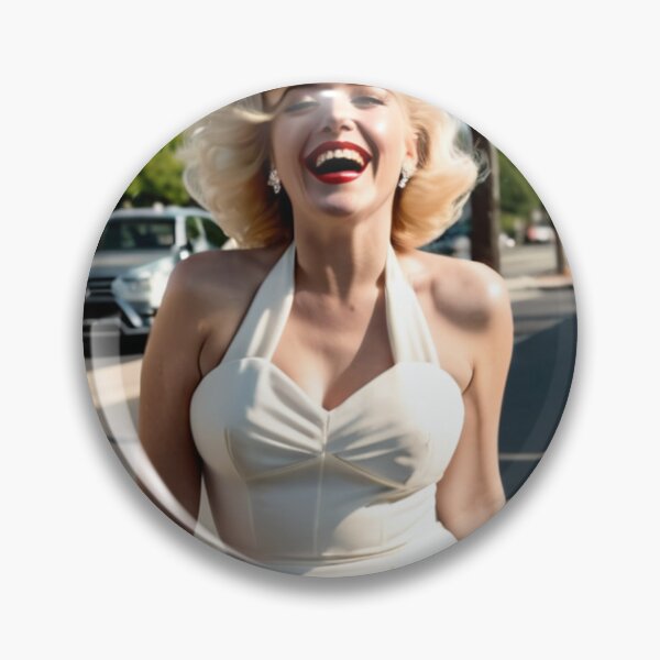 Item preview, Cinema - Emblematic Actress of 1950s Hollywood, Radiant Laughter and Glamour designed and sold by Beat-It.