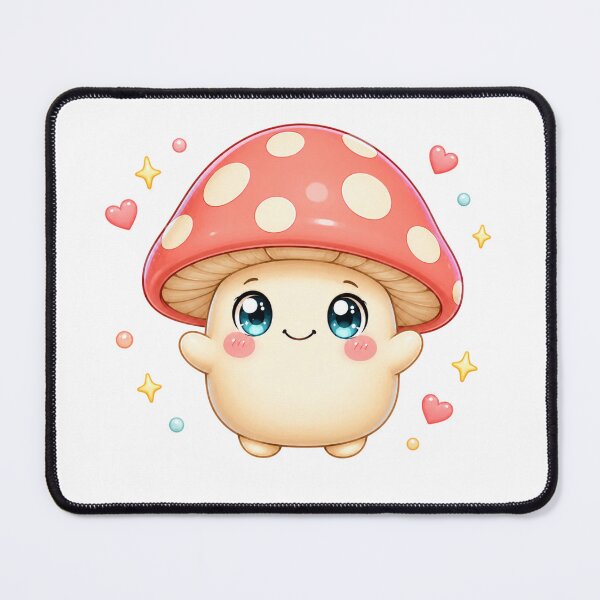 Item preview, Kawaii Mushroom Character | Cute Cottagecore Goblincore Art designed and sold by Dulxoz.