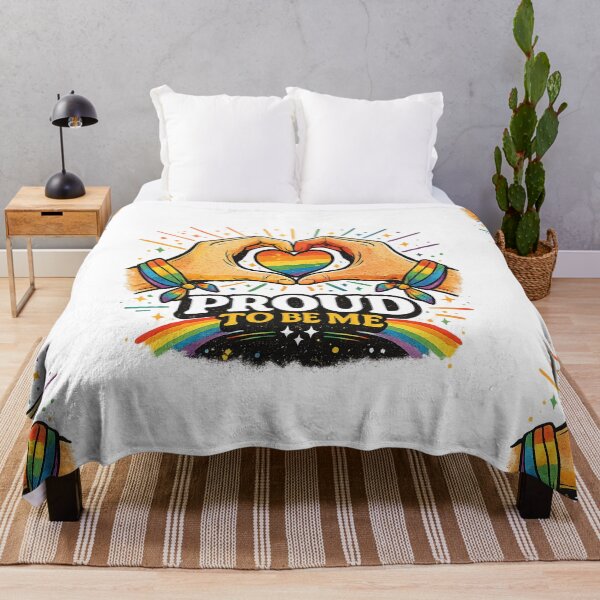 Item preview, Proud To Be Me Rainbow Pride designed and sold by BagFactoryUK.