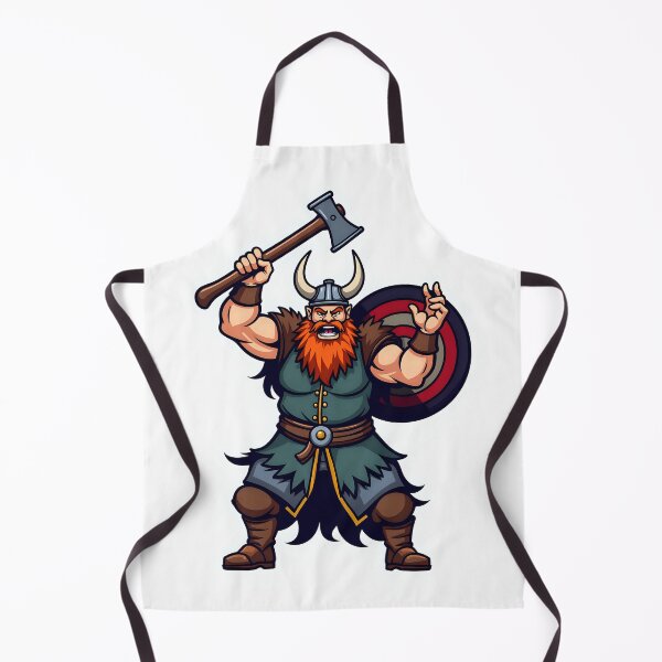 Item preview, Viking Warrior with Axe and Shield T-Shirt - Fantasy Lover Gift designed and sold by Qubivibe.