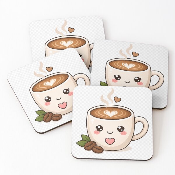 Item preview, Cute Kawaii Coffee Cup designed and sold by zoumhane.