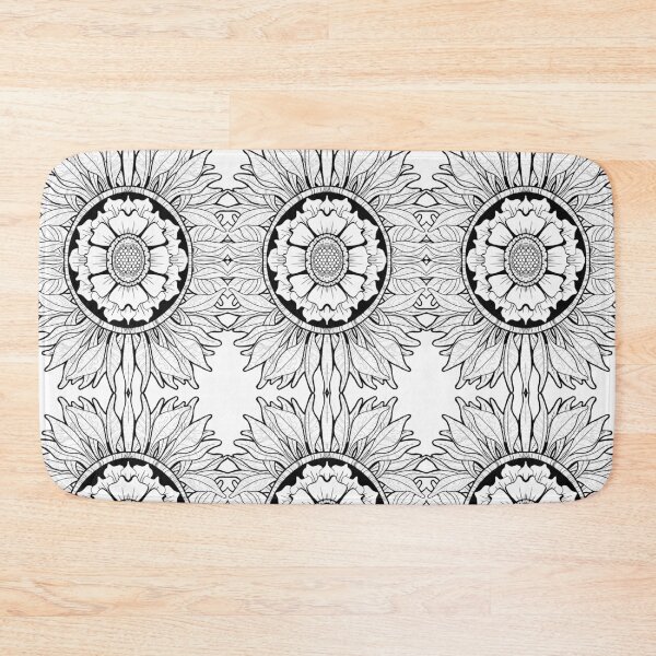Item preview, Sunflower Zentangle designed and sold by StaticAlien.