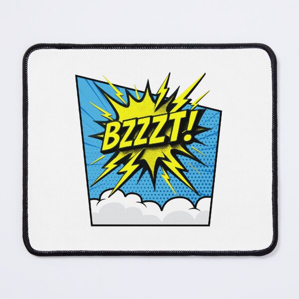 Item preview, BZZZT! Retro Comic Electric Pop Art Design designed and sold by CleanDecor.