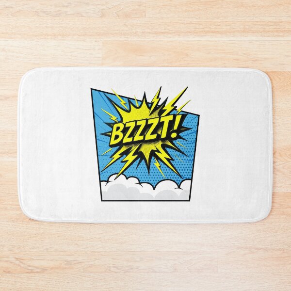 Item preview, BZZZT! Retro Comic Electric Pop Art Design designed and sold by CleanDecor.