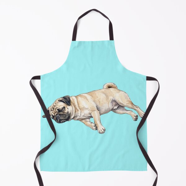 Item preview, Watercolor Pug Sleeping designed and sold by TheMagicIcon.