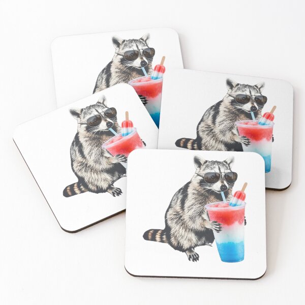 Item preview, Funny Raccoon Slushie designed and sold by Colorful-Garden.