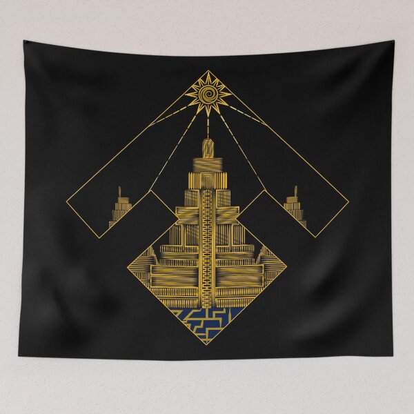 Item preview, El Dorado Symbolic City Art designed and sold by JAMerArc.