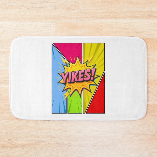 Item preview, YIKES! Retro Comic Reaction Pop Art Layout designed and sold by CleanDecor.
