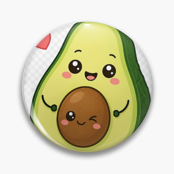 Item preview, Cute Kawaii Avocado designed and sold by zoumhane.