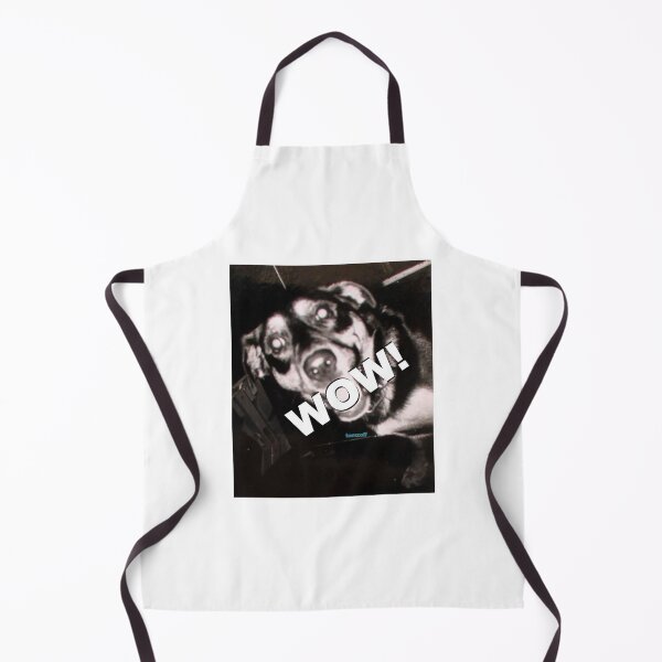 Item preview, A friendly dog says WOW! designed and sold by ZoffArt-Shop.