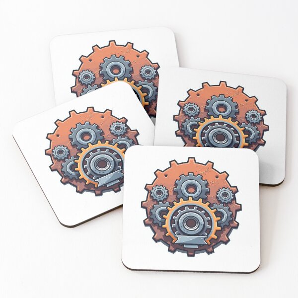 Item preview, Industrial Gear T-Shirt - Rusty Cogs Design for CNC Machinist designed and sold by Qubivibe.