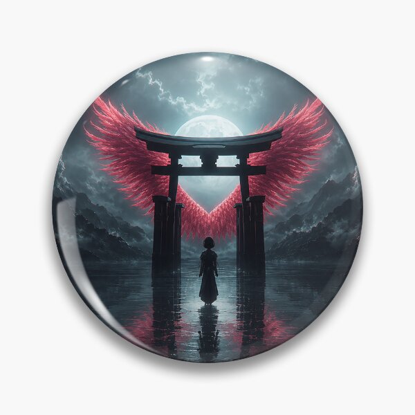 Item preview, Moonlit Wings of the Sacred Gate designed and sold by BlissBlvdShop.