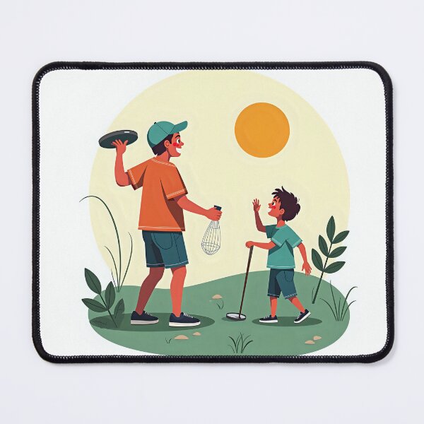 Item preview, Disc Golf Dad Funny Gift: Sunny Playtime for Disc Golf Lover designed and sold by Qubivibe.