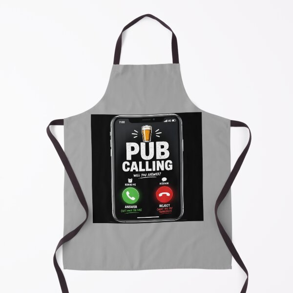 Item preview, Pub Calling Funny Beer Lover Drinking Humour designed and sold by Hornace88studio.