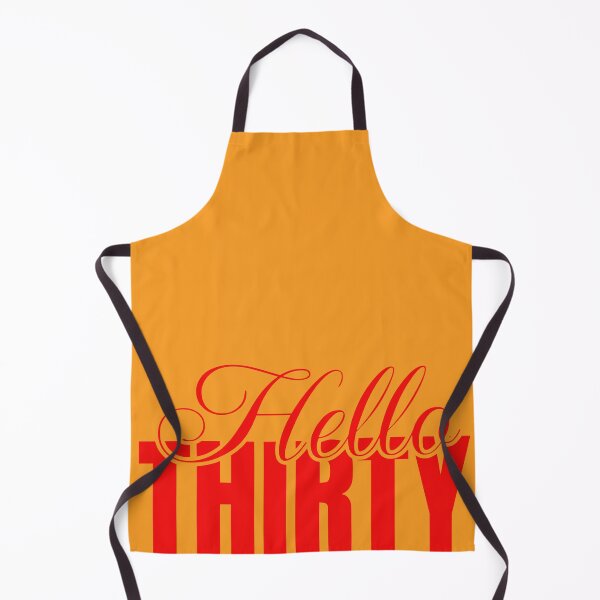 Item preview, Hello Thirty. 30th Birthday Gift. A perfect gift to celebrate your thirtieth birthday with style. Red text version designed and sold by illeN-Art-World.