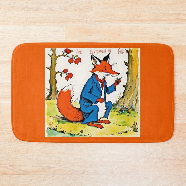 Item preview, The Contemplating Fox designed and sold by Qiokieo.