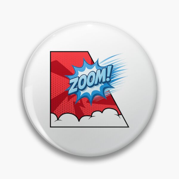 Item preview, ZOOM! Retro Comic Speed Pop Art Design designed and sold by CleanDecor.