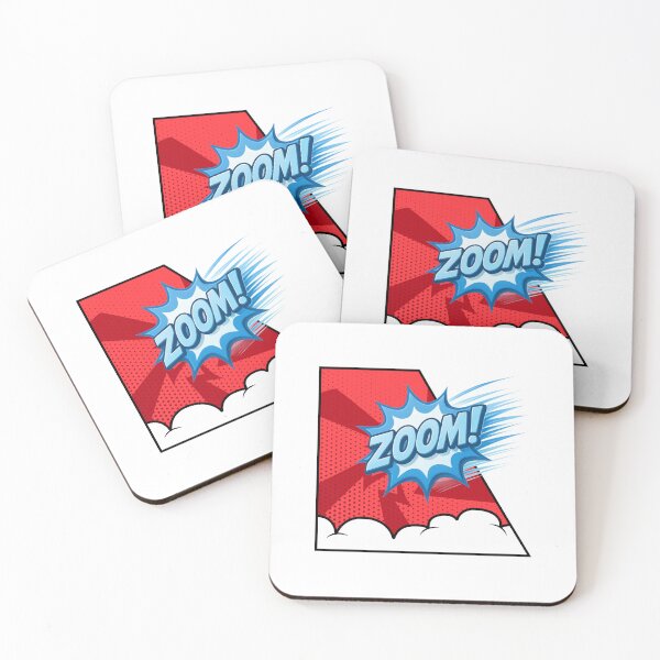 Item preview, ZOOM! Retro Comic Speed Pop Art Design designed and sold by CleanDecor.