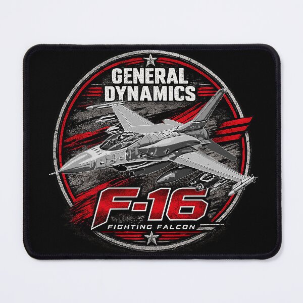 Item preview, General Dynamics F-16 Fighting Falcon Vintage Military Aviation Emblem | Fighter Jet Graphic Design designed and sold by Aerolovers.