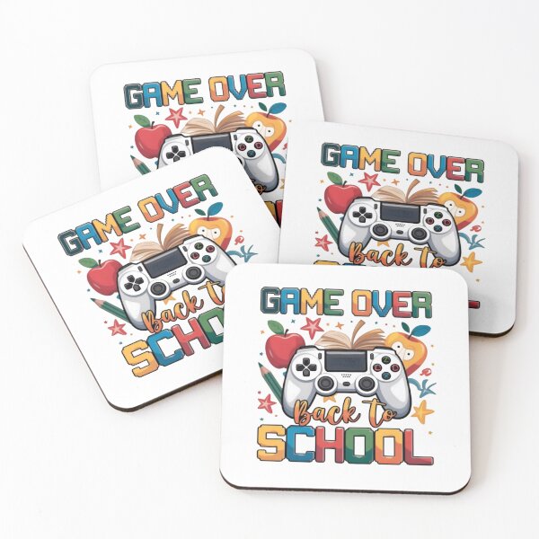 Item preview, ​Game Over Back To School Gamer T-Shirt designed and sold by Color World.
