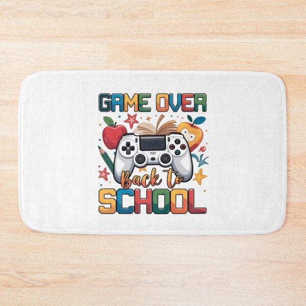 Item preview, ​Game Over Back To School Gamer T-Shirt designed and sold by Color World.