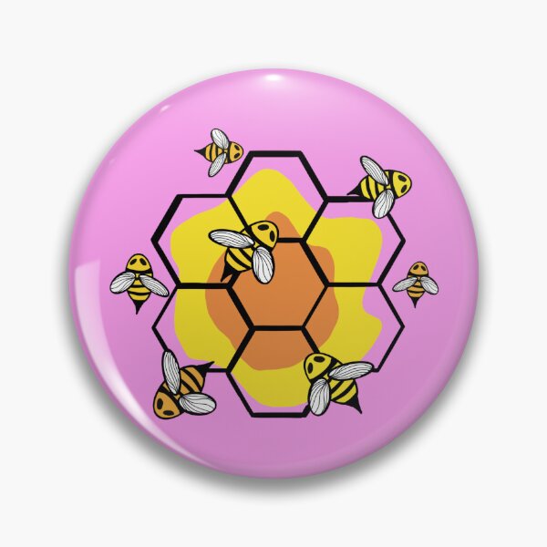 Item preview, Honeycomb Bees designed and sold by TheOccultQueenLLC.