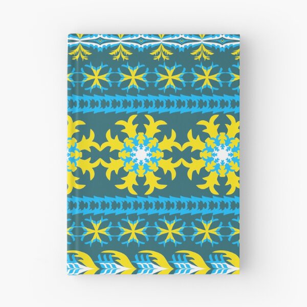 Item preview, Modern Thai Luxury Seamless Pattern with Teal and Golden Yellow Ornamental Motifs designed and sold by Ei-Ei.