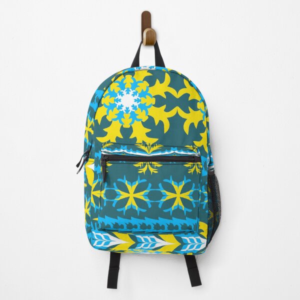 Item preview, Modern Thai Luxury Seamless Pattern with Teal and Golden Yellow Ornamental Motifs designed and sold by Ei-Ei.